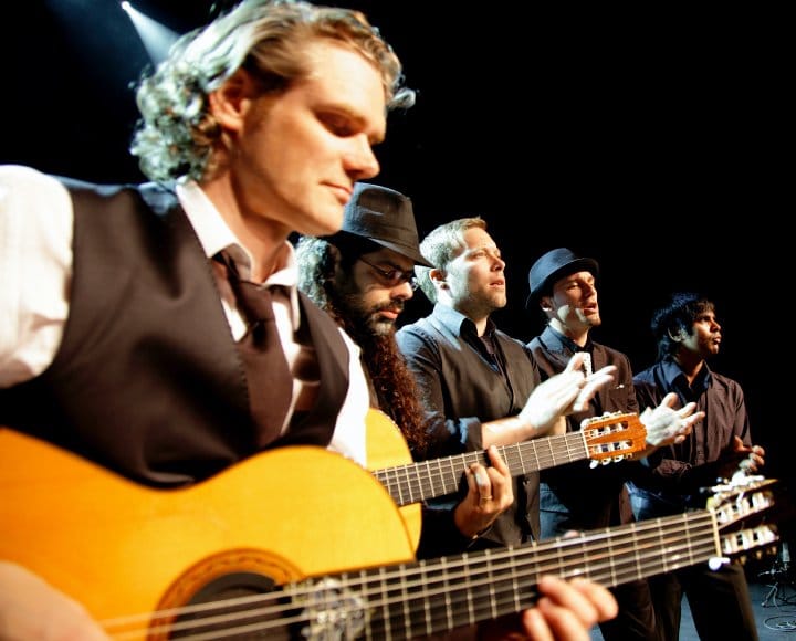 Trevor took this shot of the Band in Vernon, British Columbia