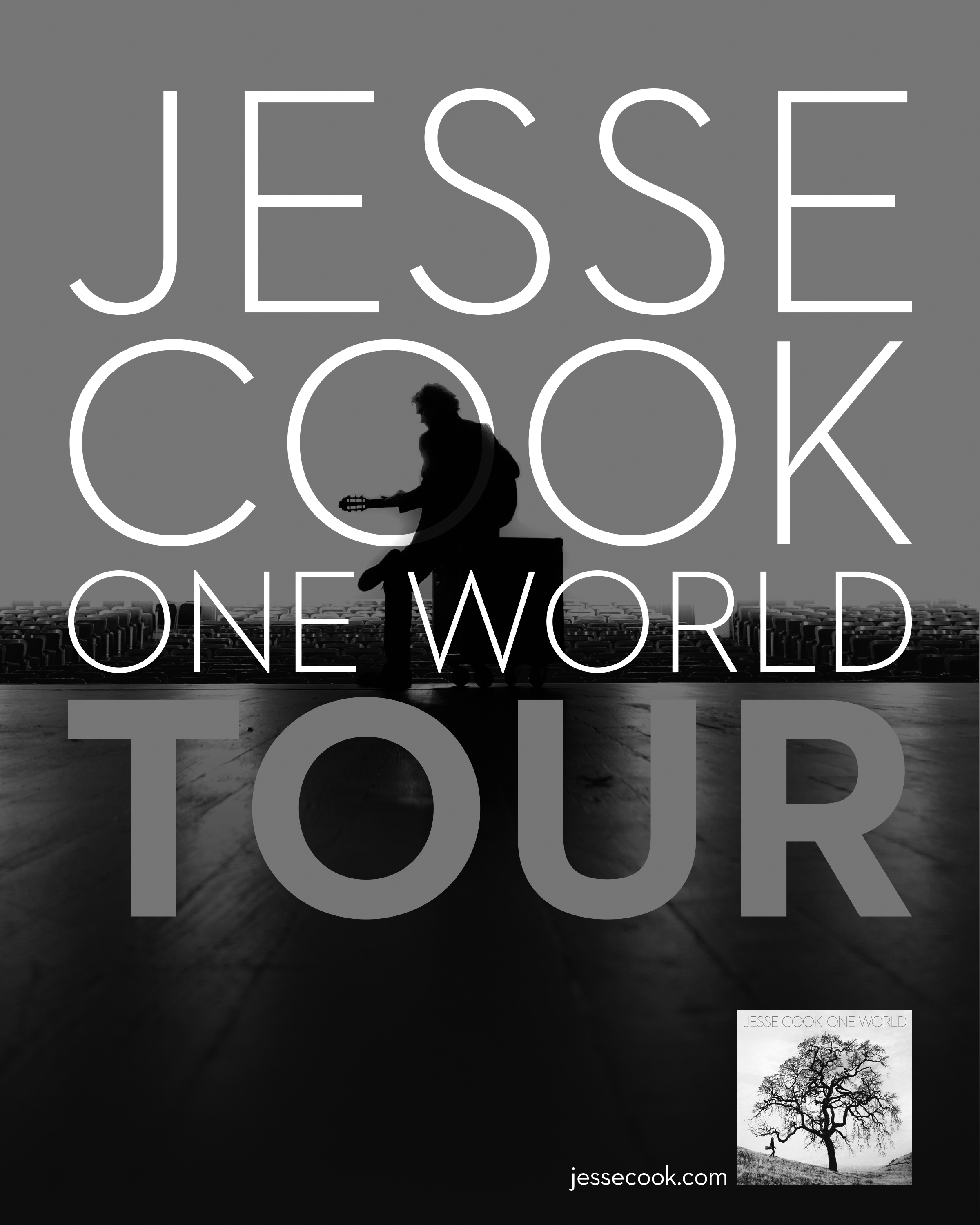 JesseCook_OneWorldTour_Admat_square_BW_B