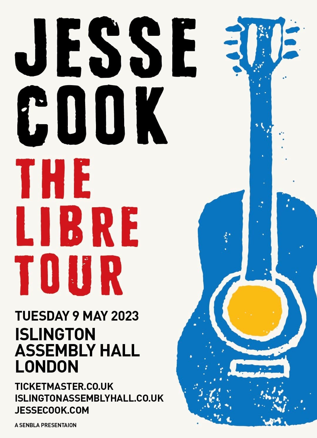 Jesse Returns To Europe This May!